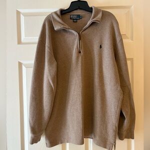 Polo Ralph Lauren Quarter Zip Pullover Men’s Size LT